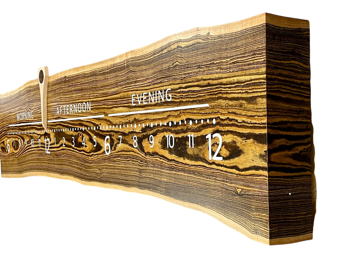 Boris: 5 ft Bocote/resin - Linear Clockworks