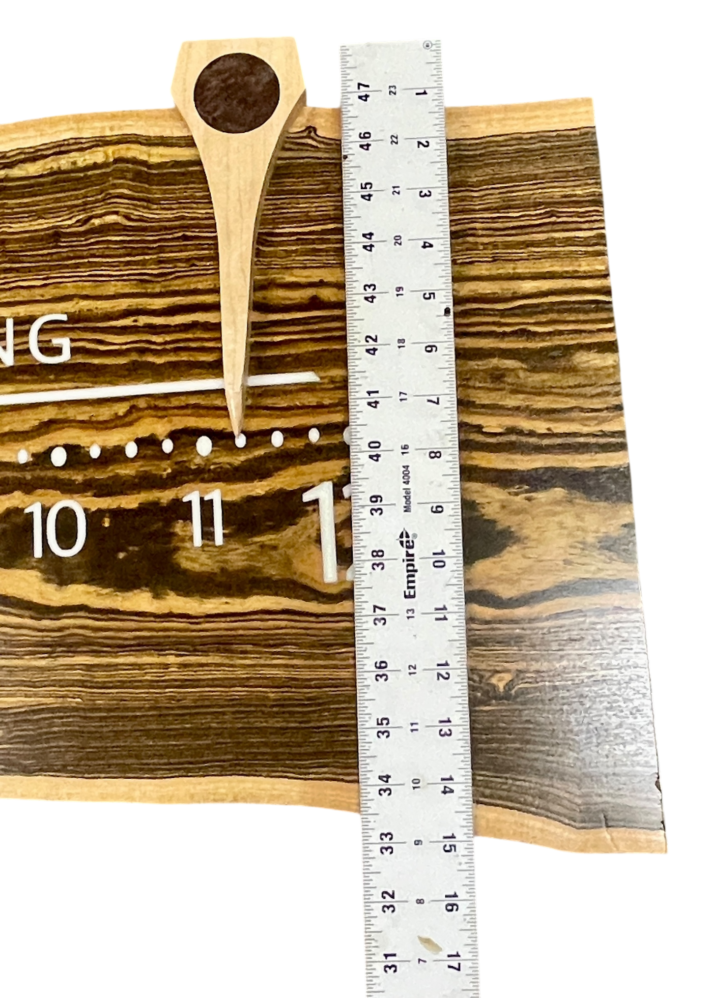 Boris: 5 ft Bocote/resin - Linear Clockworks
