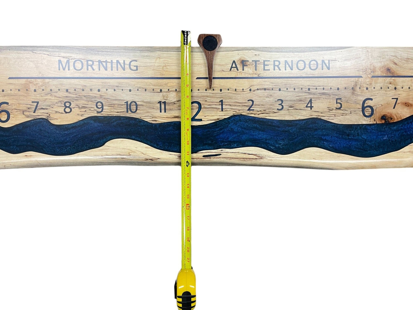 Leithlike: 5-foot Spalted Ambrosia - Linear Clockworks