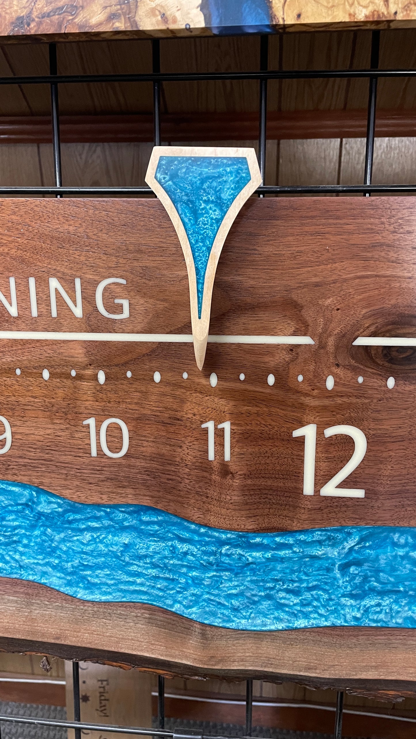 Dylan2: 5-foot Walnut / Surface river