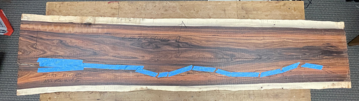 McClellan: 5-foot Bolivian Rosewood surface river