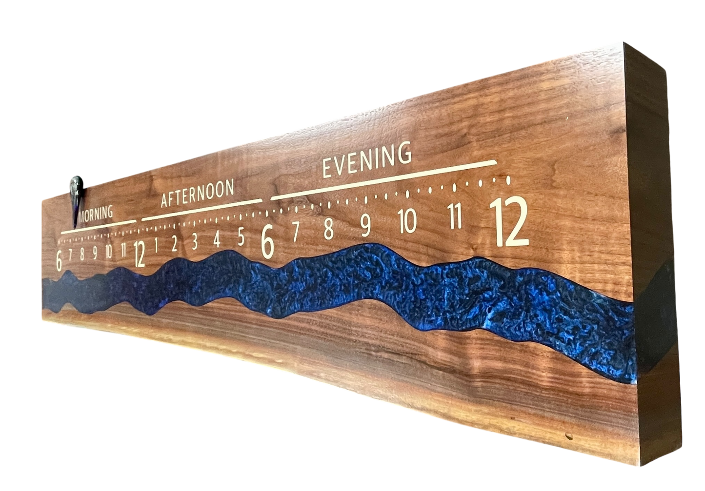 Dirk: 5 Ft Walnut natural Edge