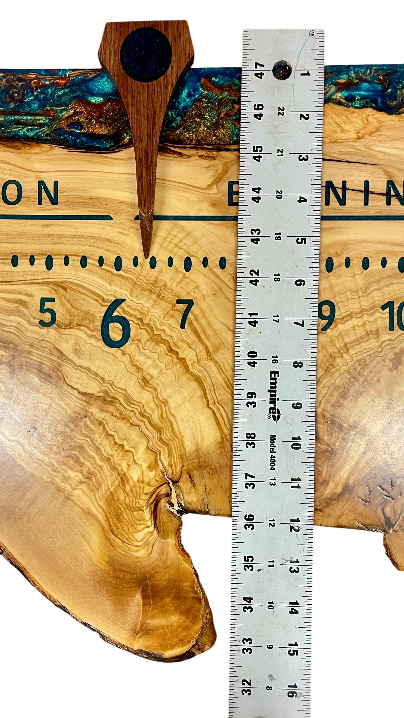Armani: 3-foot Olivewood / resin