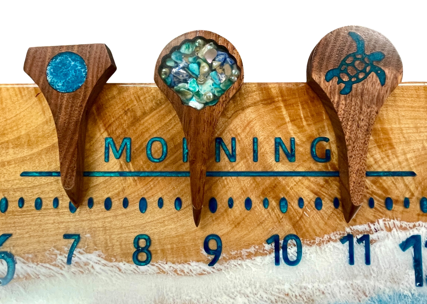 Samoa 3: 3-foot Maple Ocean clock