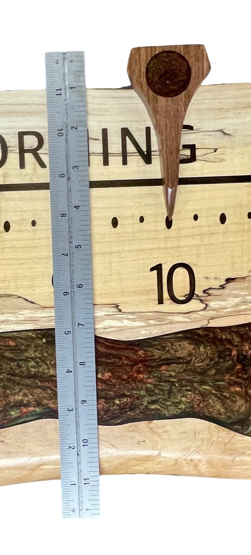 Alwyn 3: 5-foot Ambrosia Maple River clock