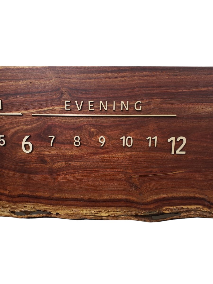 Amber:3 - foot Chechen/Maple - Linear Clockworks