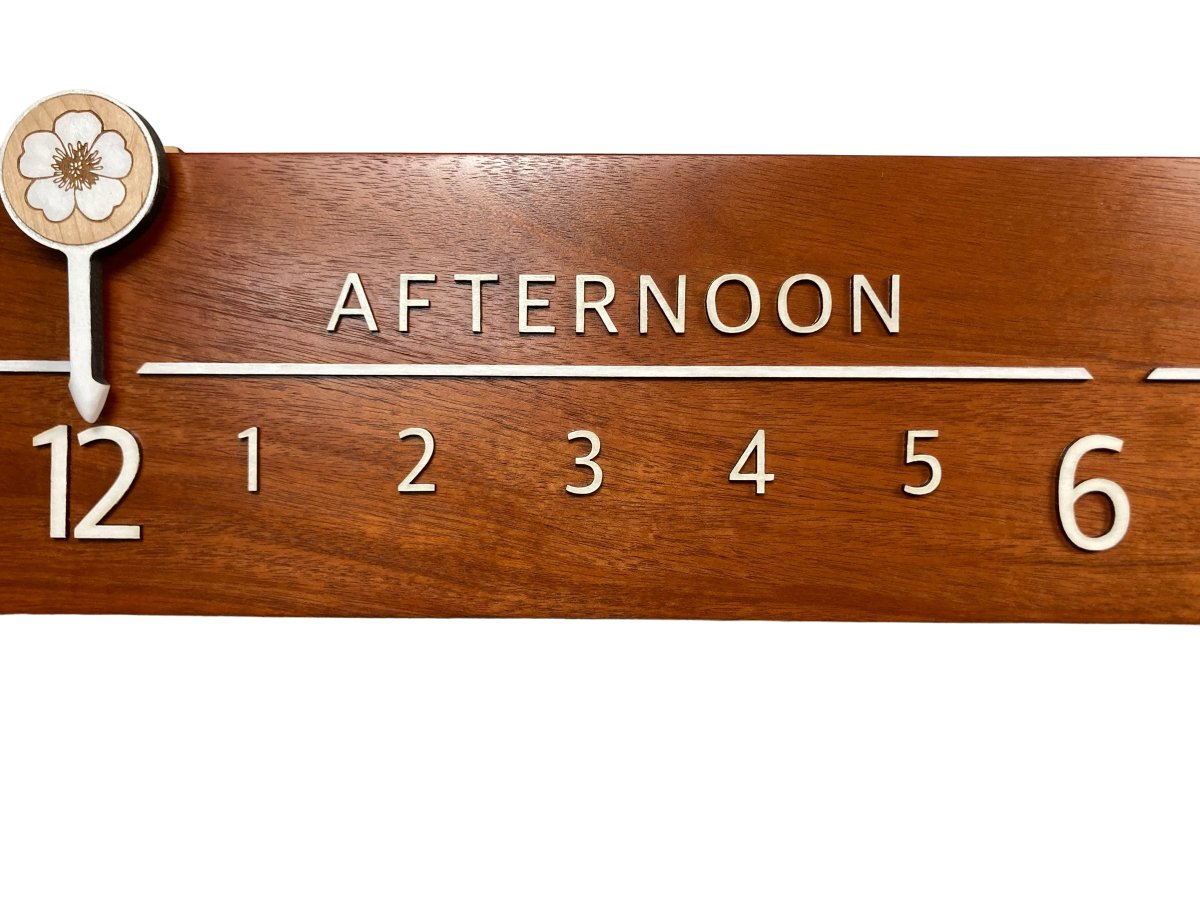 Blossom: 5 - foot Cherry/Maple - Linear Clockworks