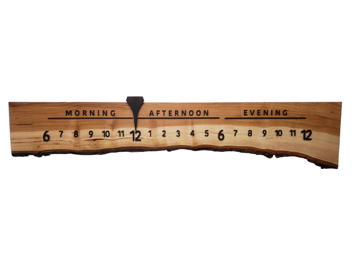 Boston:3 - foot Maple/Wenge - Linear Clockworks