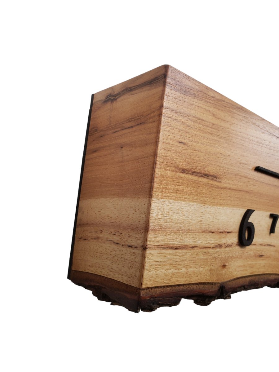 Boston:3 - foot Maple/Wenge - Linear Clockworks