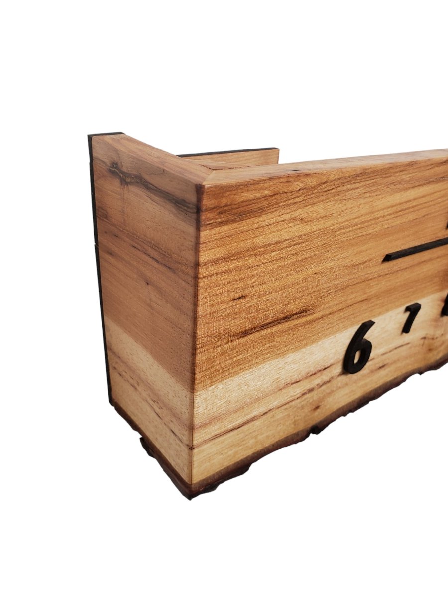 Boston:3 - foot Maple/Wenge - Linear Clockworks