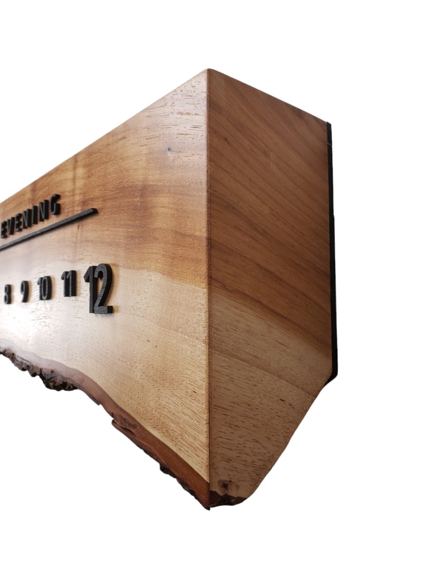 Boston:3 - foot Maple/Wenge - Linear Clockworks