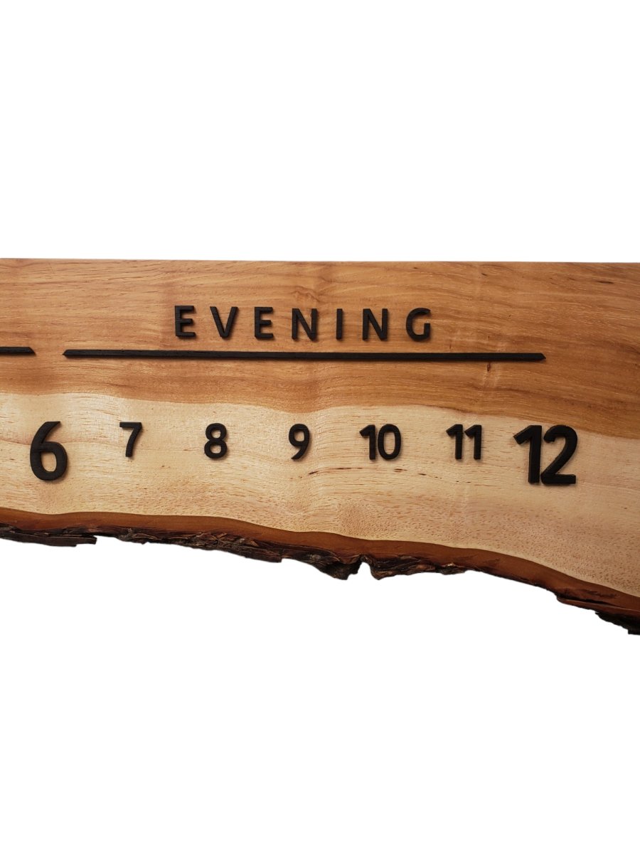 Boston:3 - foot Maple/Wenge - Linear Clockworks