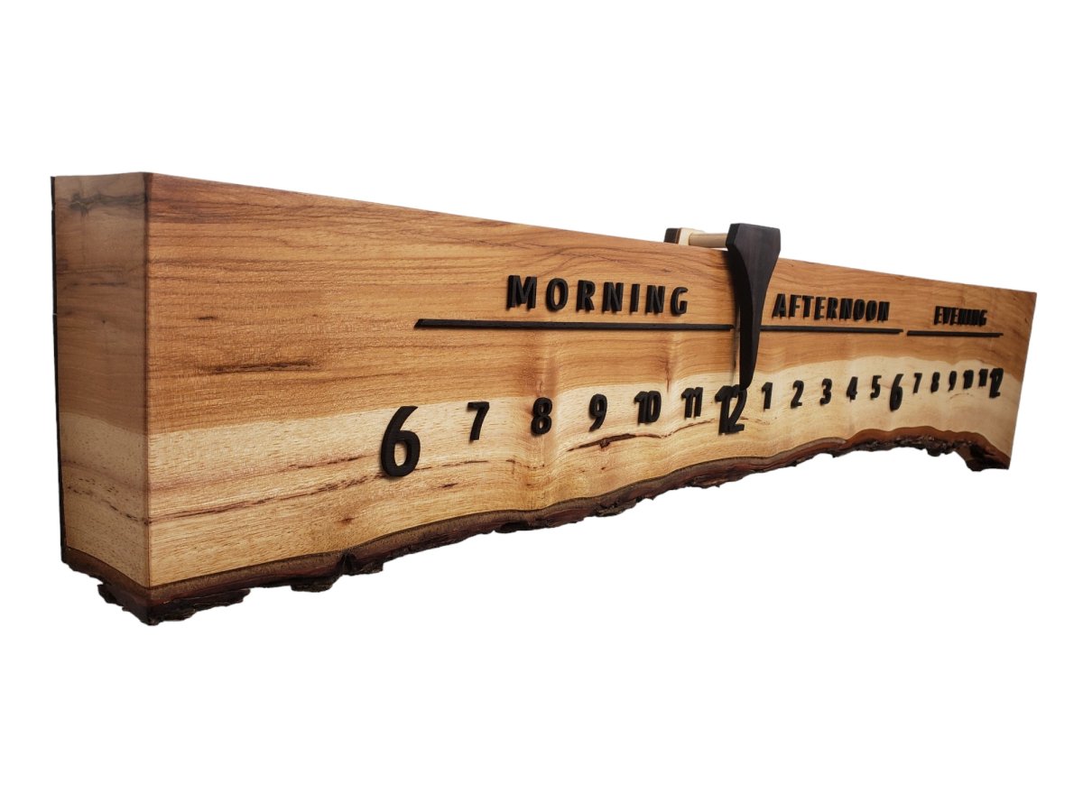 Boston:3 - foot Maple/Wenge - Linear Clockworks