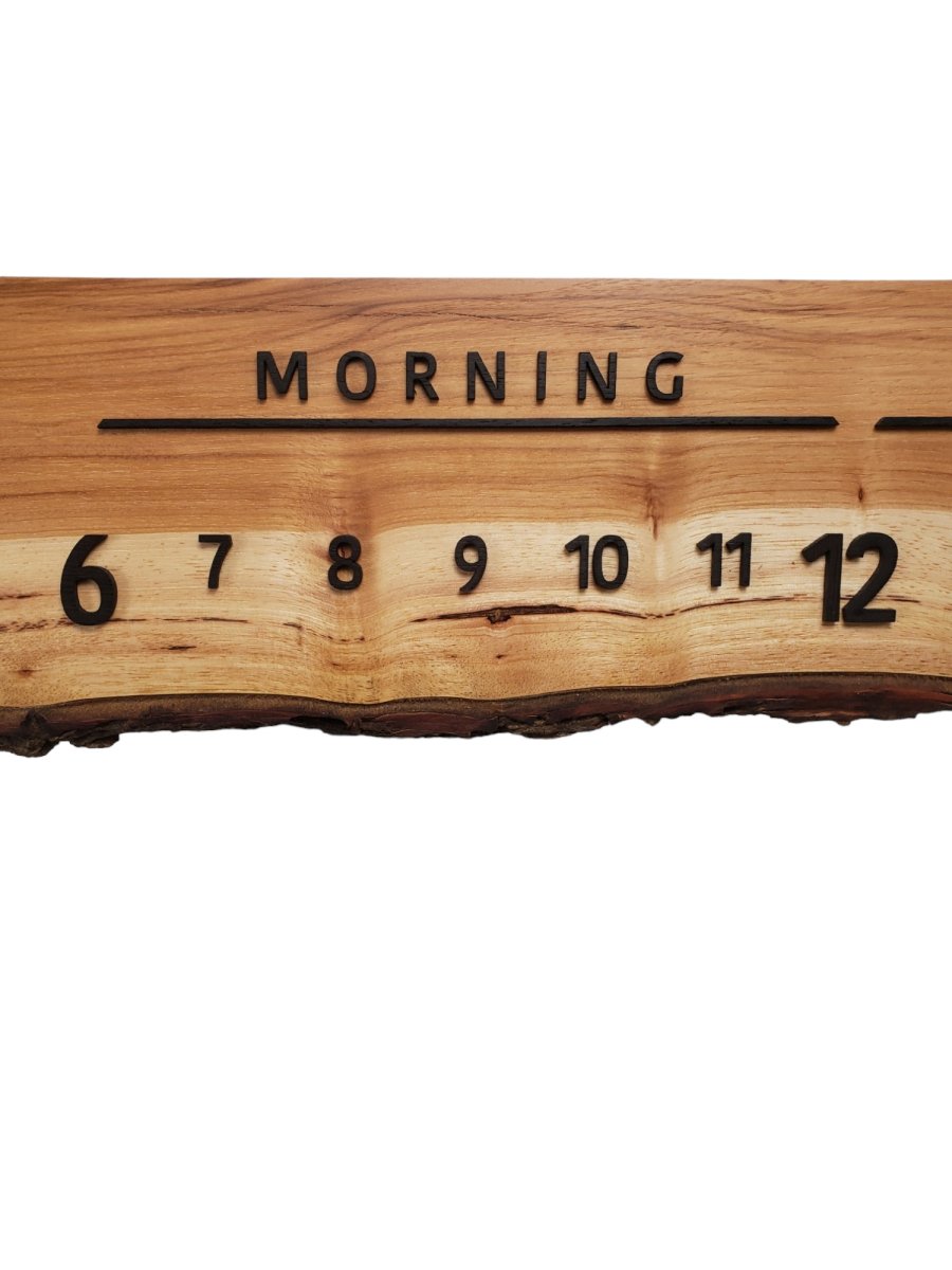 Boston:3 - foot Maple/Wenge - Linear Clockworks