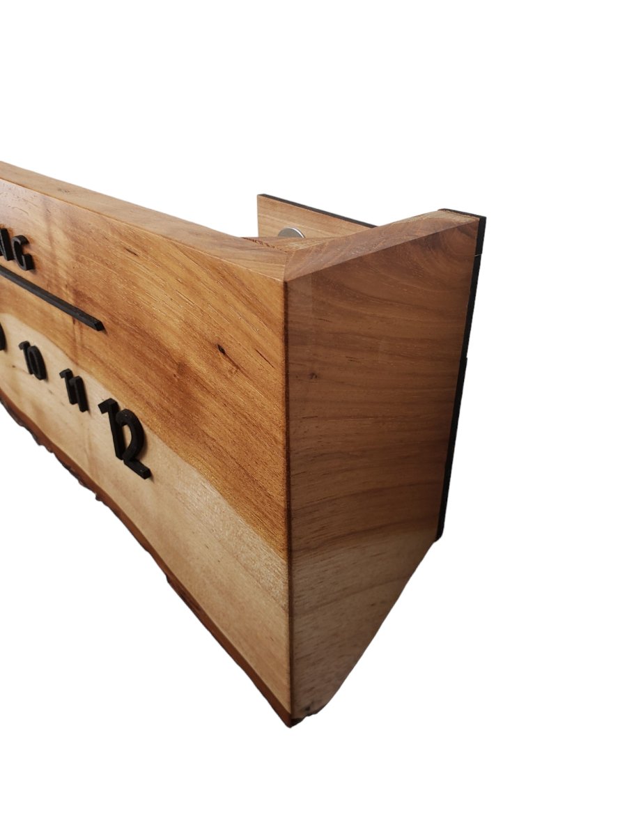 Boston:3 - foot Maple/Wenge - Linear Clockworks
