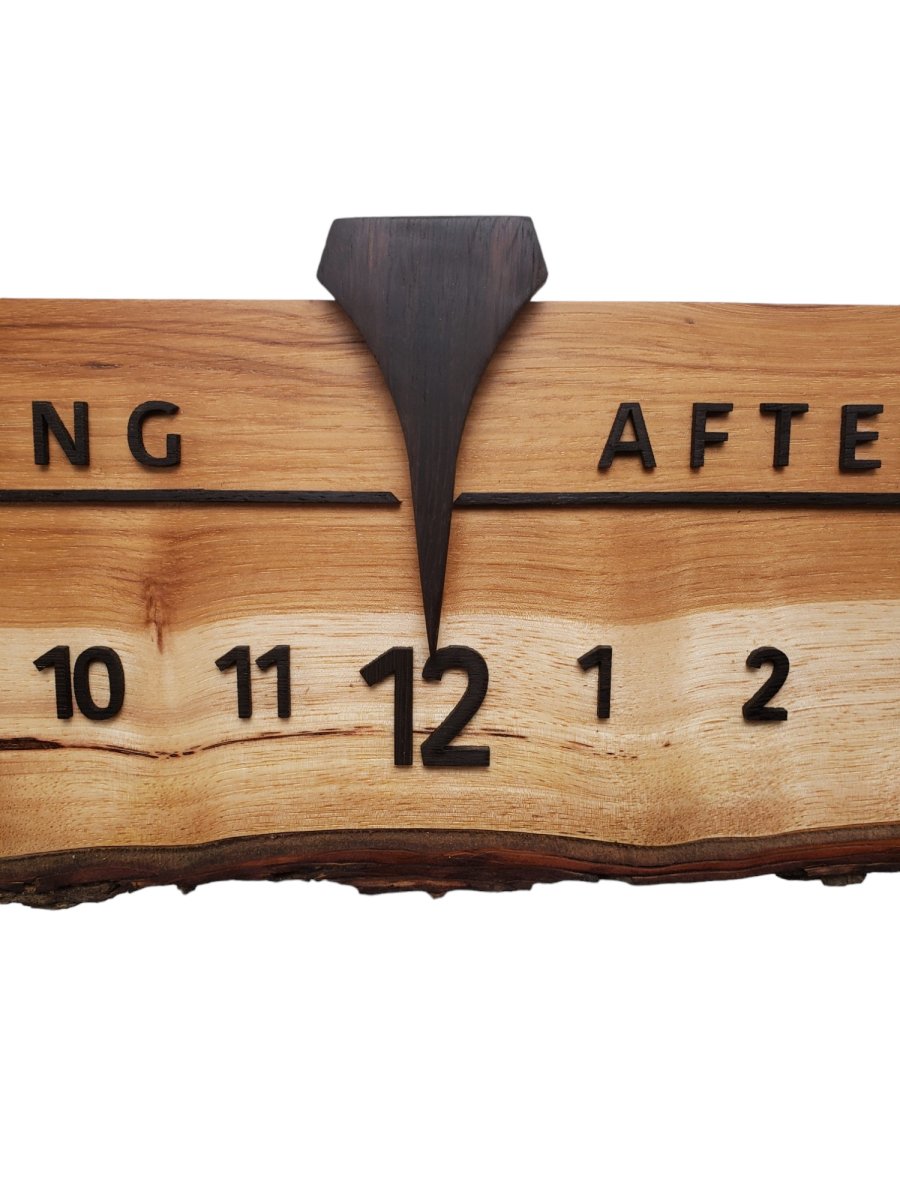 Boston:3 - foot Maple/Wenge - Linear Clockworks