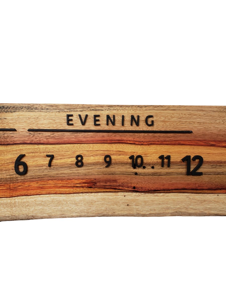 Canary:3 - foot Canarywood/Walnut - Linear Clockworks