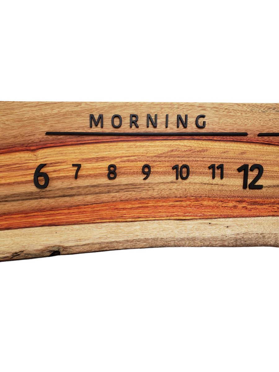 Canary:3 - foot Canarywood/Walnut - Linear Clockworks