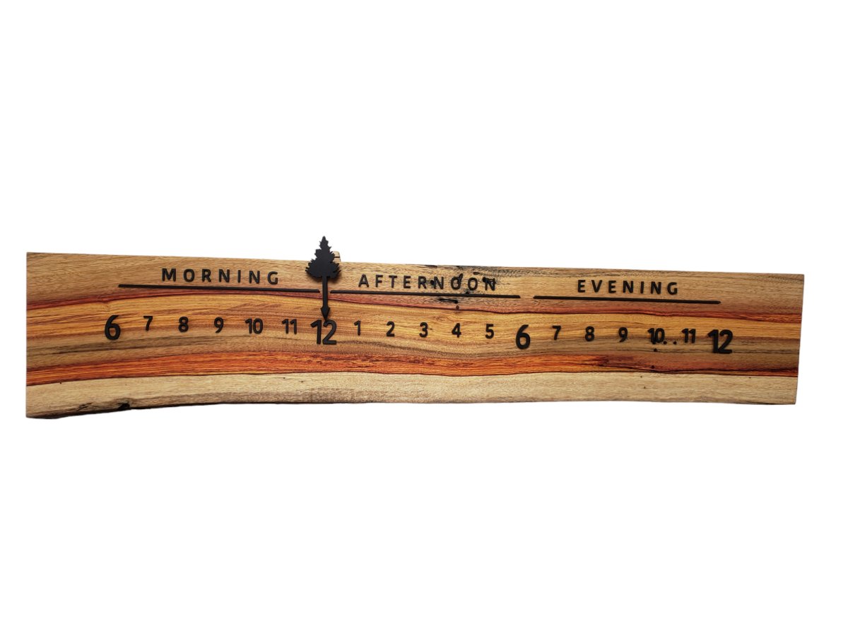 Canary:3 - foot Canarywood/Walnut - Linear Clockworks