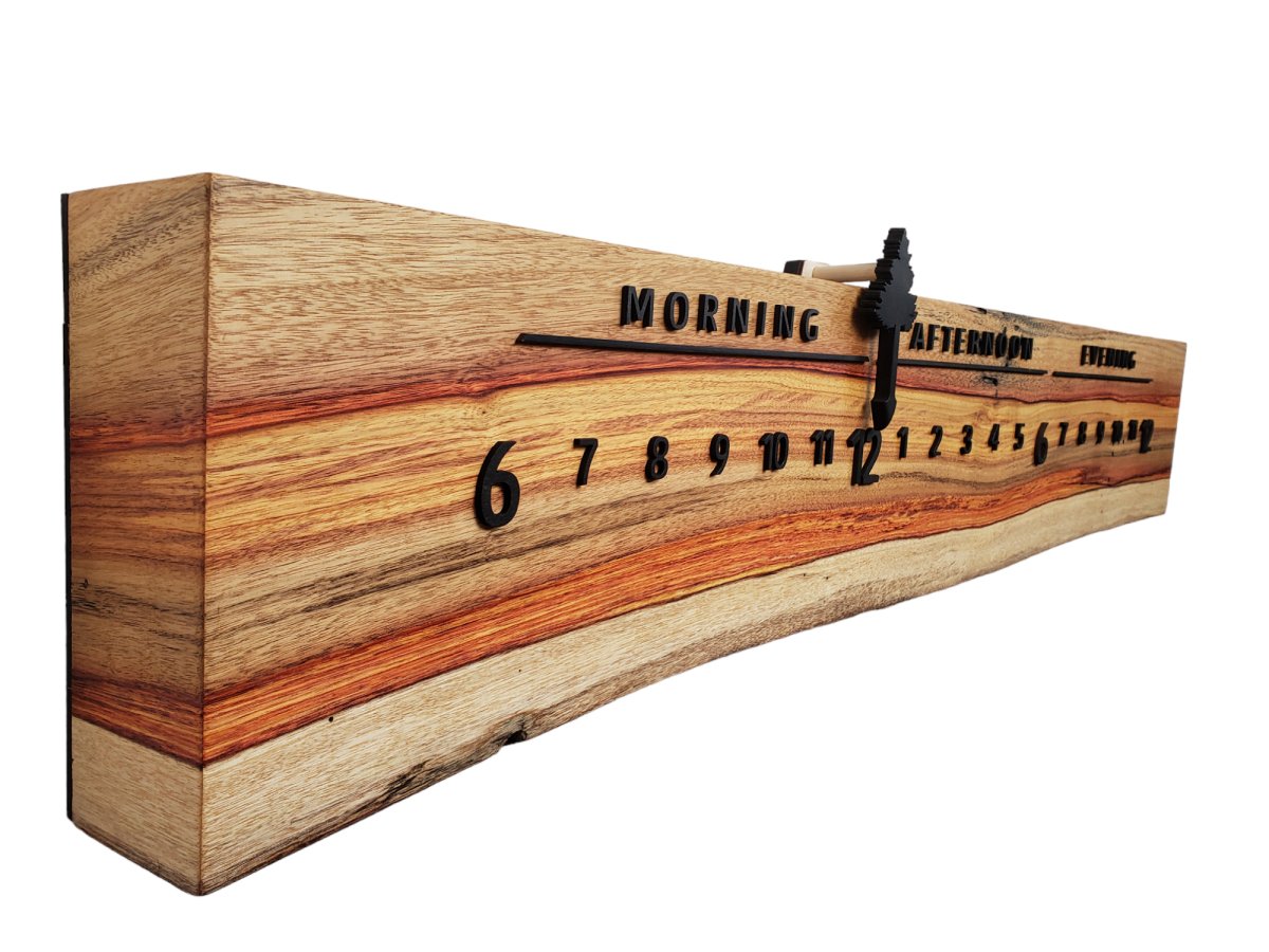 Canary:3 - foot Canarywood/Walnut - Linear Clockworks