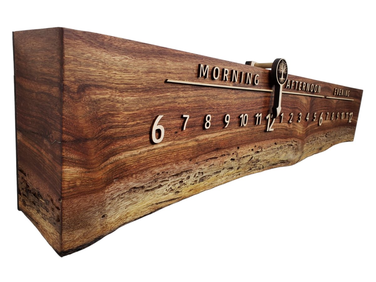 Carnelian:3 - foot Chechen/Maple - Linear Clockworks