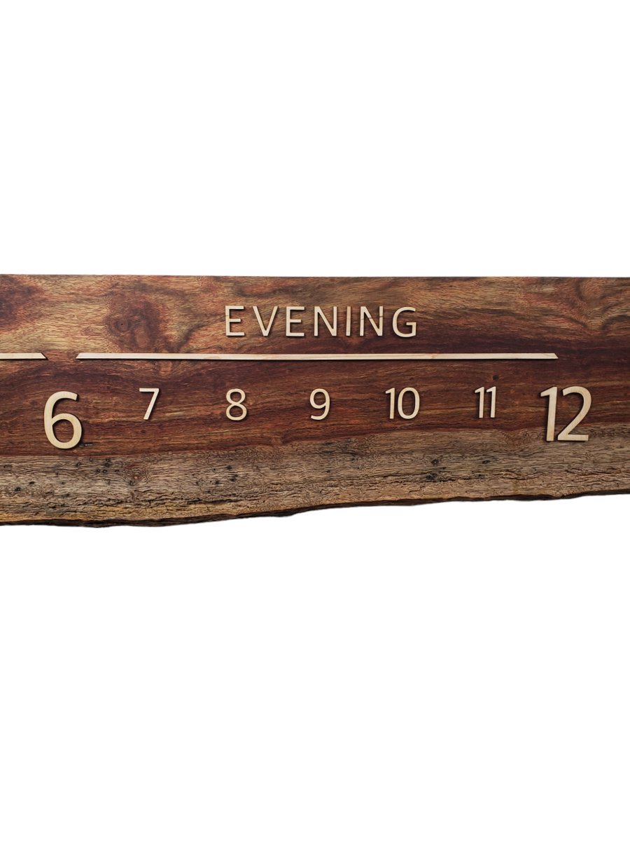 Clockosaurus:5 - foot Chechen/Maple - Linear Clockworks