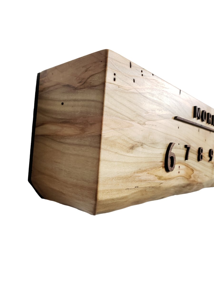Dandelion:3 - foot Ambrosia Maple/Walnut - Linear Clockworks