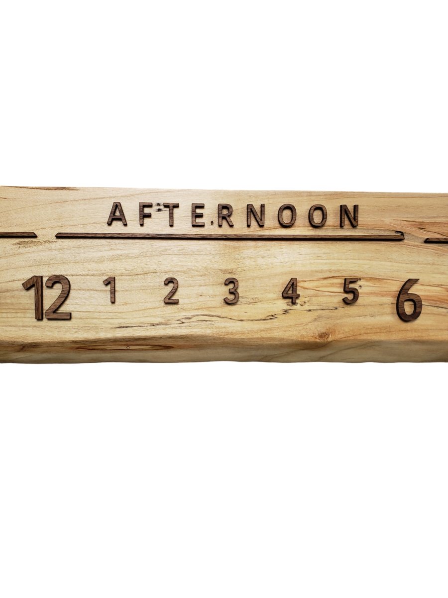 Dandelion:3 - foot Ambrosia Maple/Walnut - Linear Clockworks