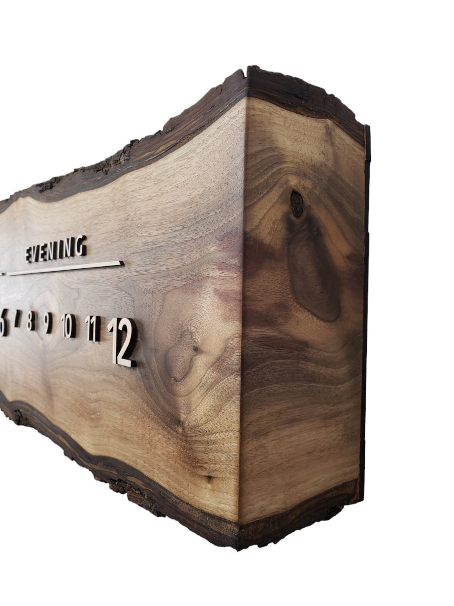 Georgette:3 - foot Walnut - Linear Clockworks