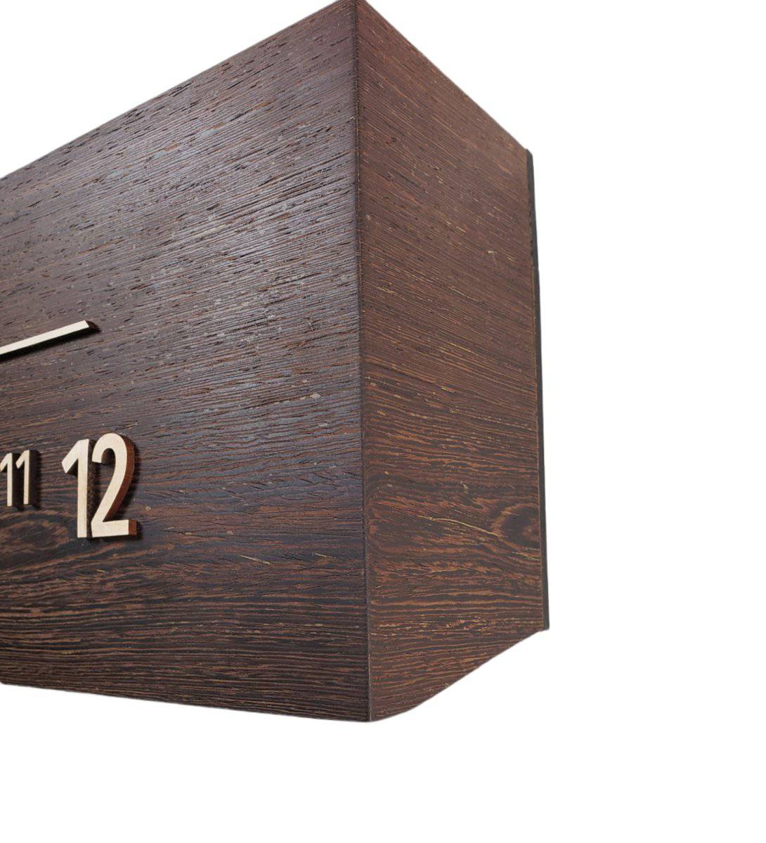 Glimmer: 3 - foot Wenge/Maple - Linear Clockworks