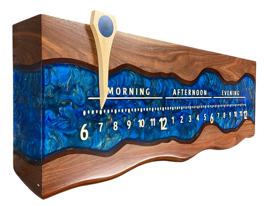 Glinda: 3-foot Walnut Through River