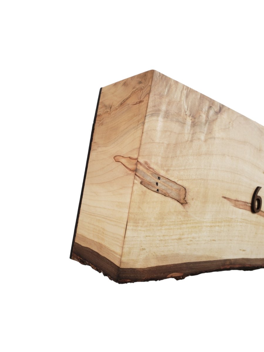 Green Man:7 - foot Maple/Walnut - Linear Clockworks