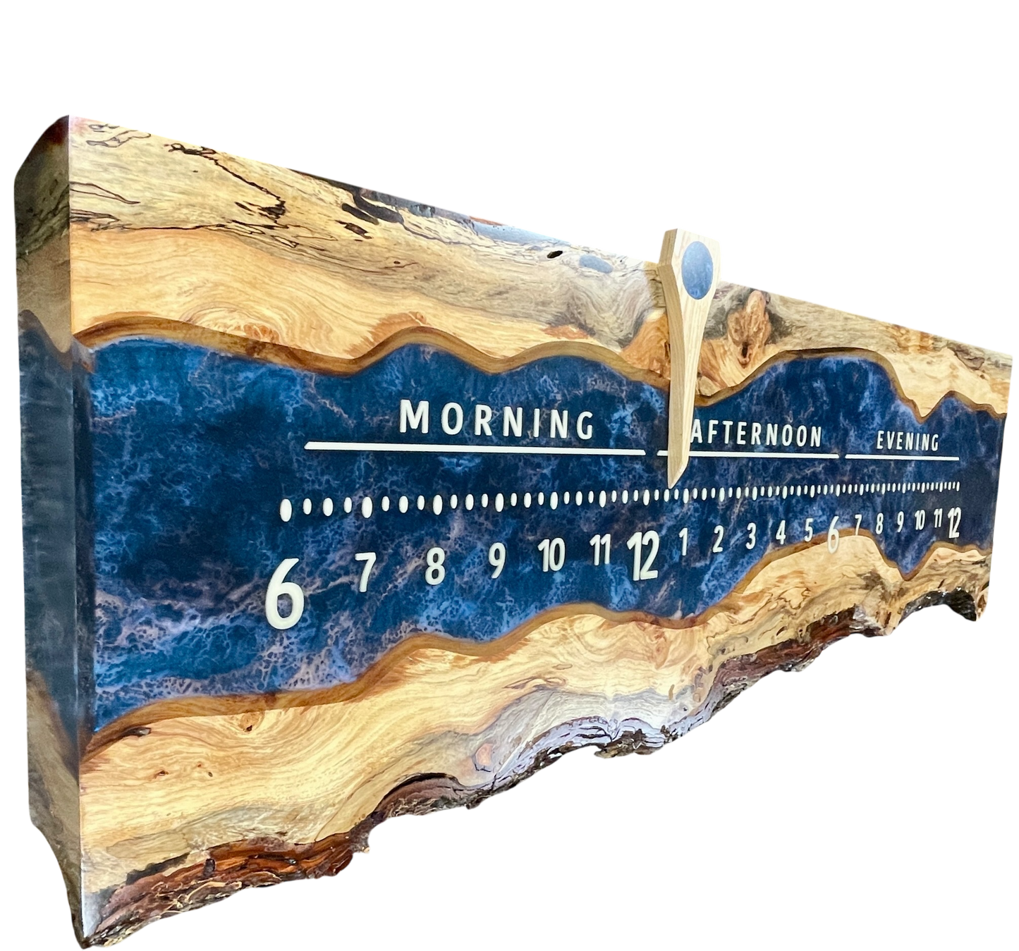 Henderson: 5 ft Pecan Live Edge