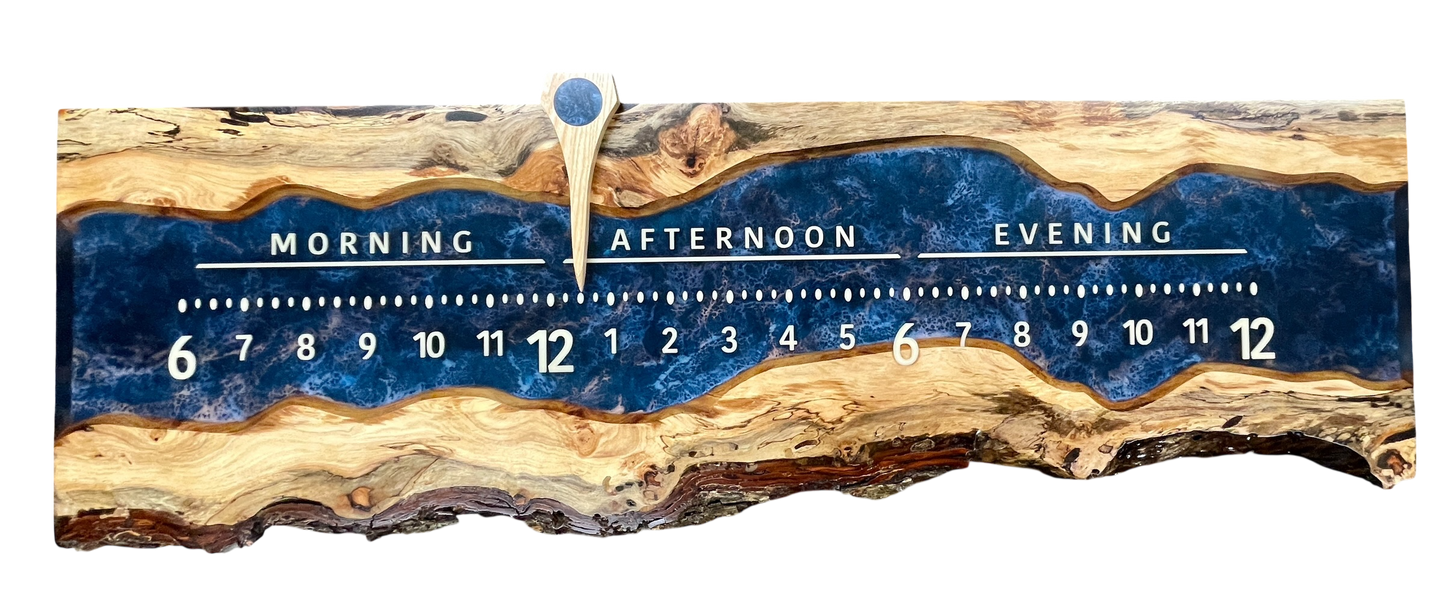 Henderson: 5 ft Pecan Live Edge