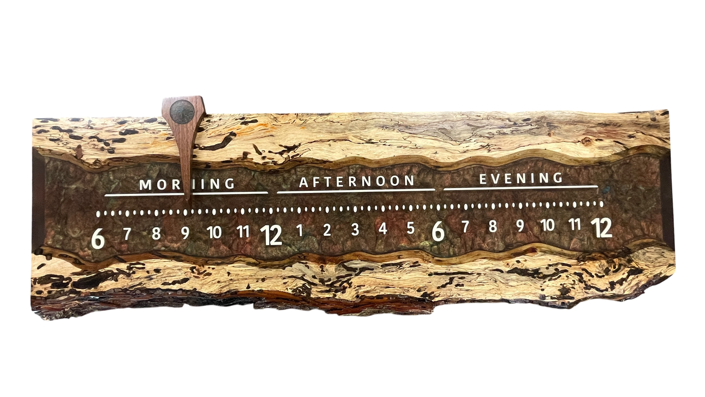 Jesse: 3 ft Pecan Live Edge