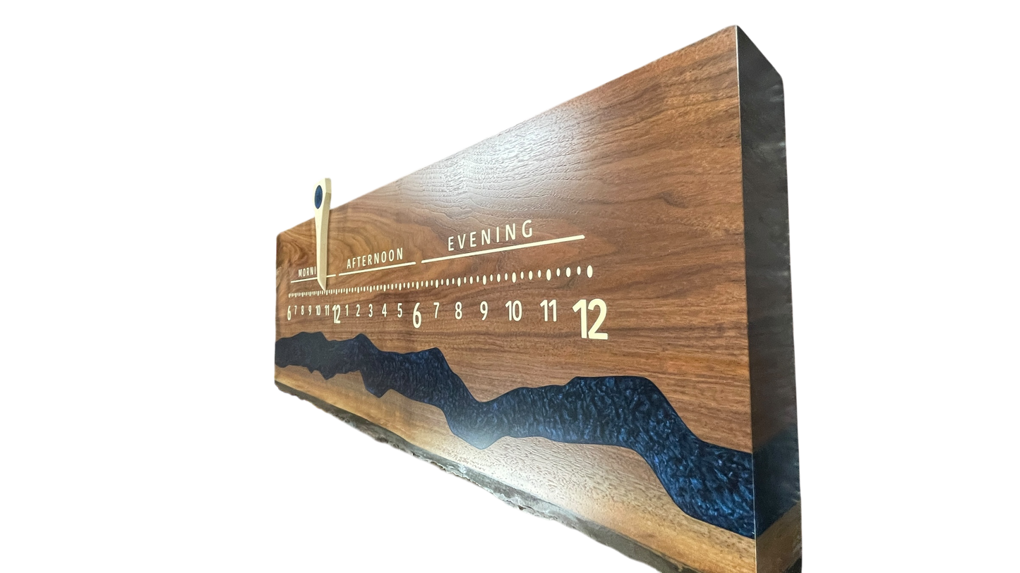 Katie: 3-foot walnut / surface river