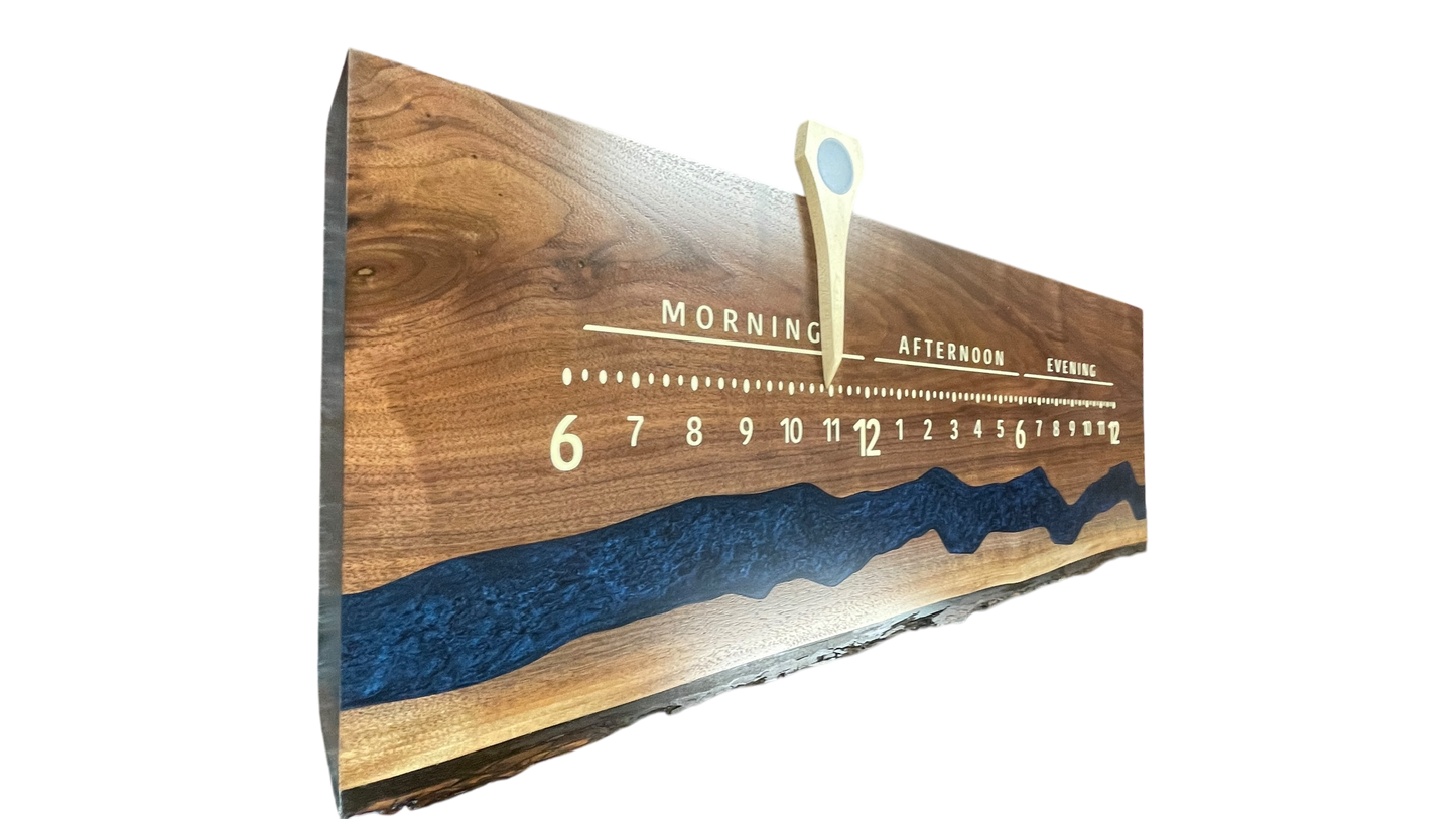 Katie: 3-foot walnut / surface river