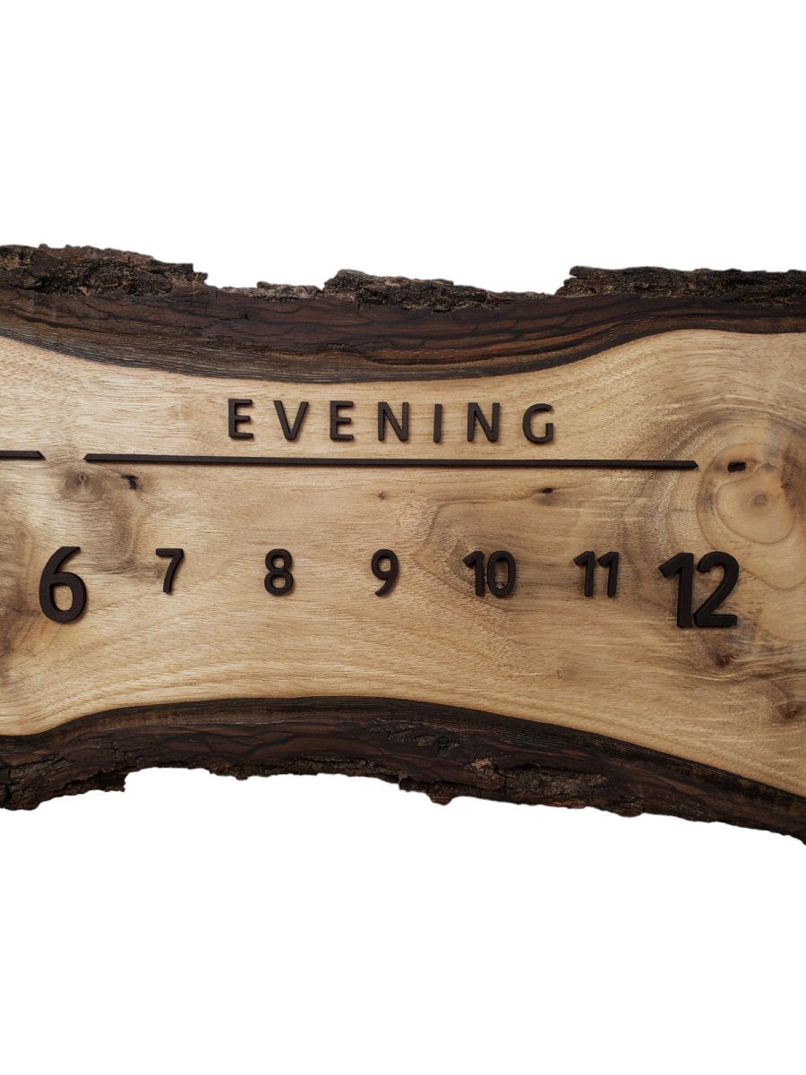 Lace:3 - foot Walnut/Walnut - Linear Clockworks