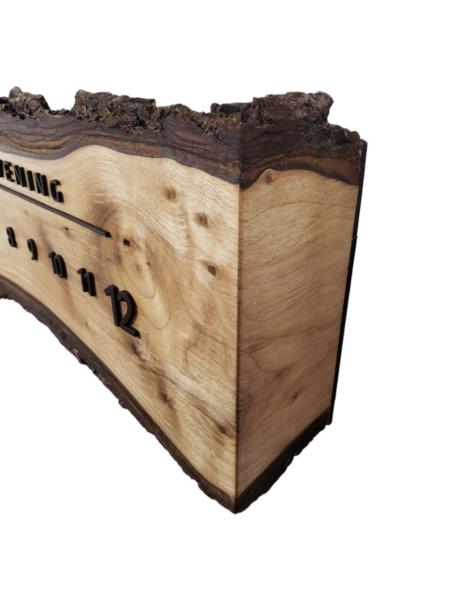 Lace:3 - foot Walnut/Walnut - Linear Clockworks