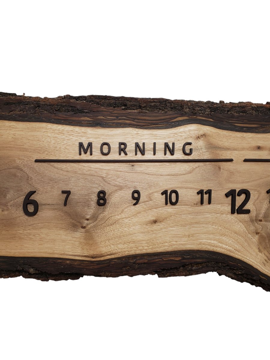 Lace:3 - foot Walnut/Walnut - Linear Clockworks