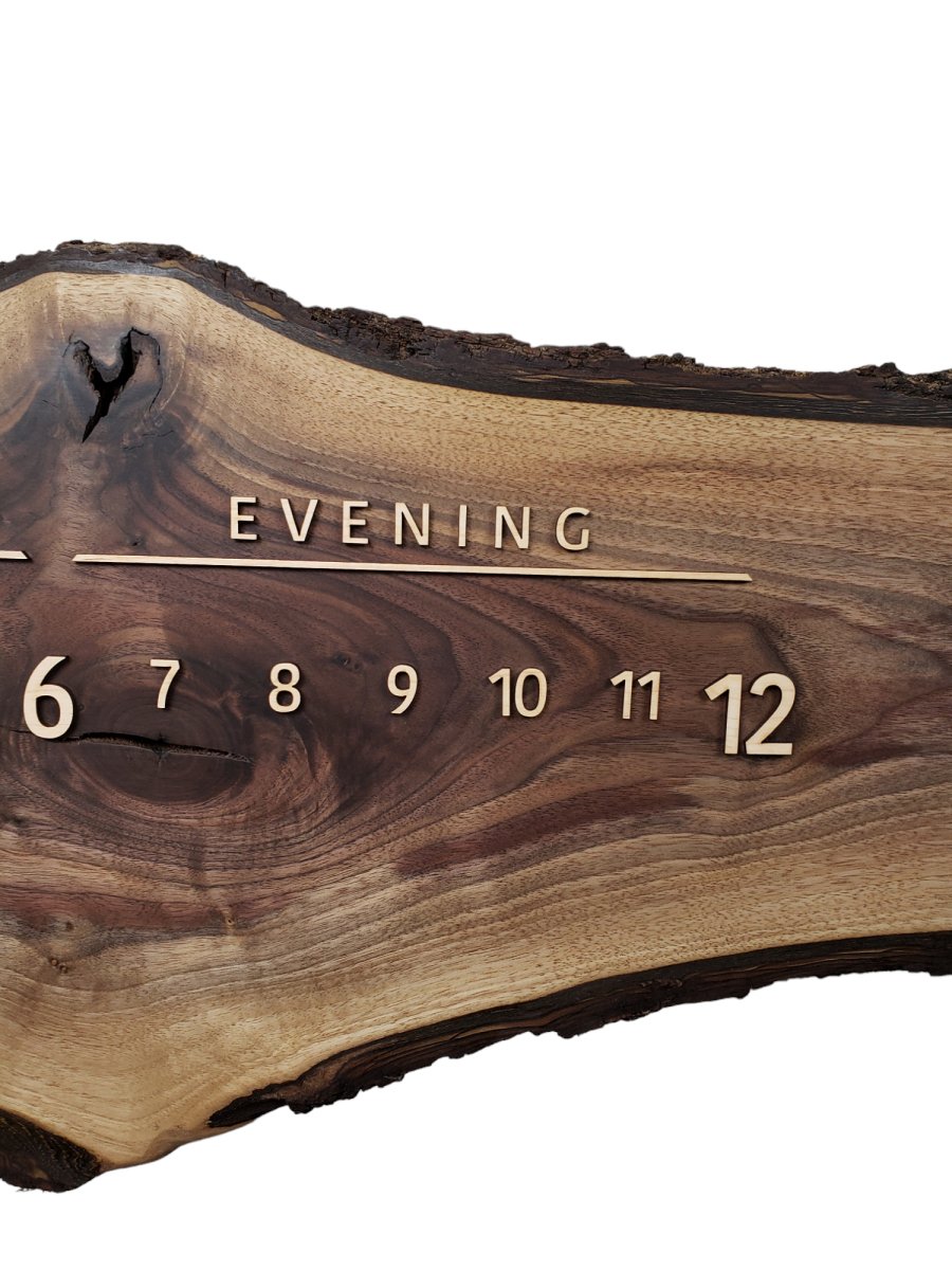 Leonardo:3 - foot Walnut/Maplen9 - Linear Clockworks