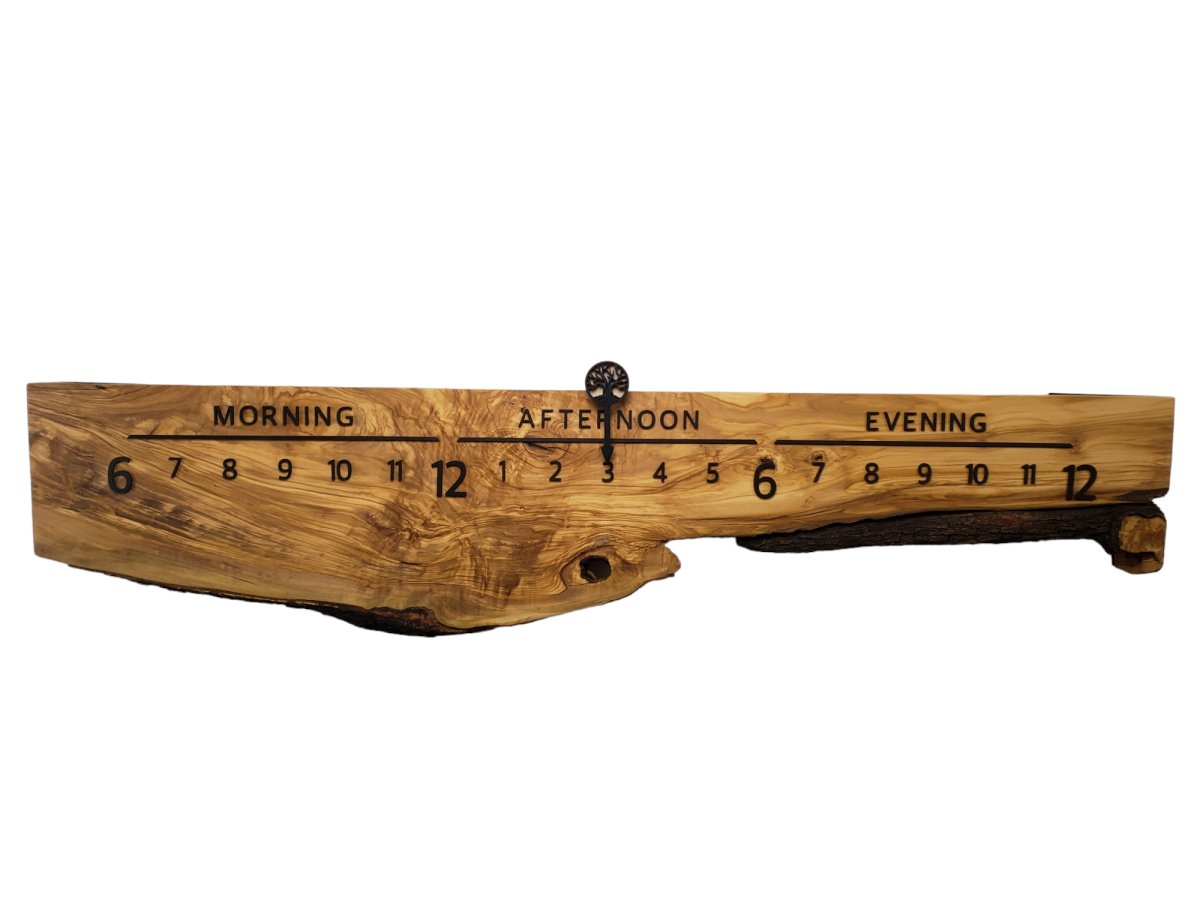 Life:5 - foot Olivewood/Wenge - Linear Clockworks
