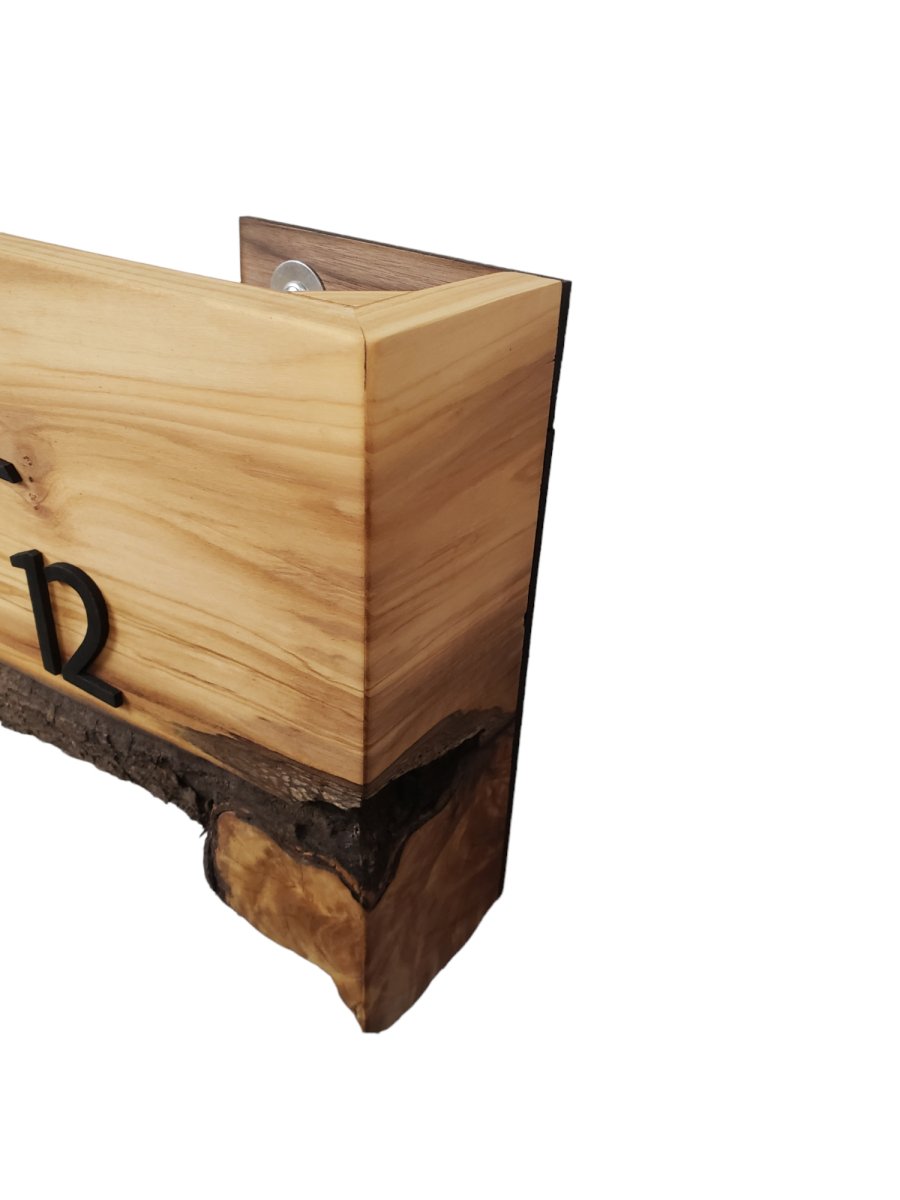 Life:5 - foot Olivewood/Wenge - Linear Clockworks