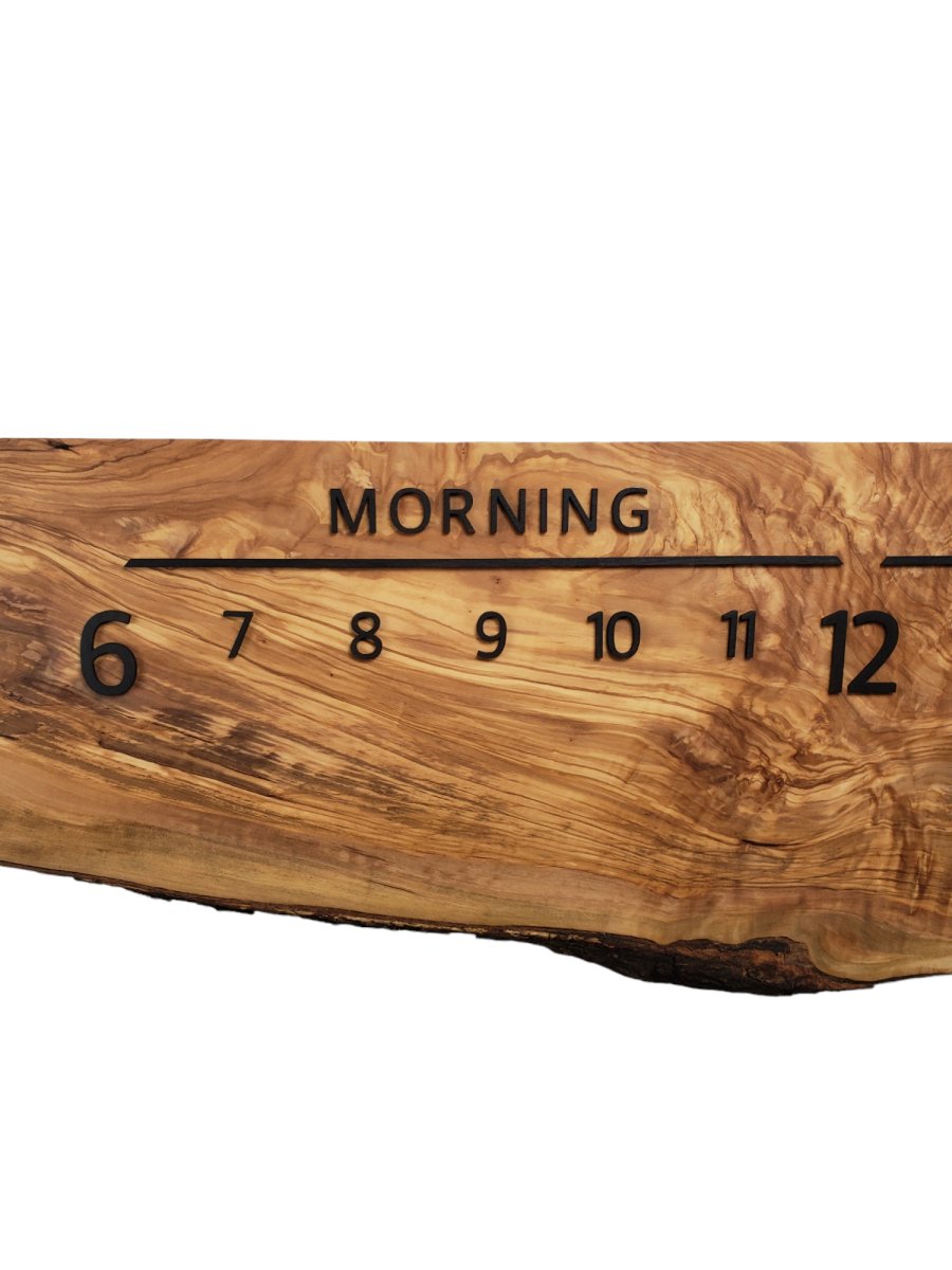 Life:5 - foot Olivewood/Wenge - Linear Clockworks