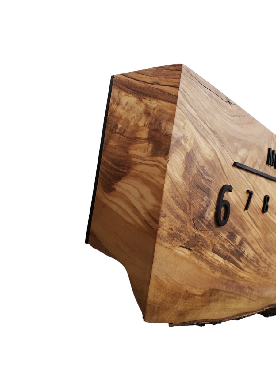 Life:5 - foot Olivewood/Wenge - Linear Clockworks