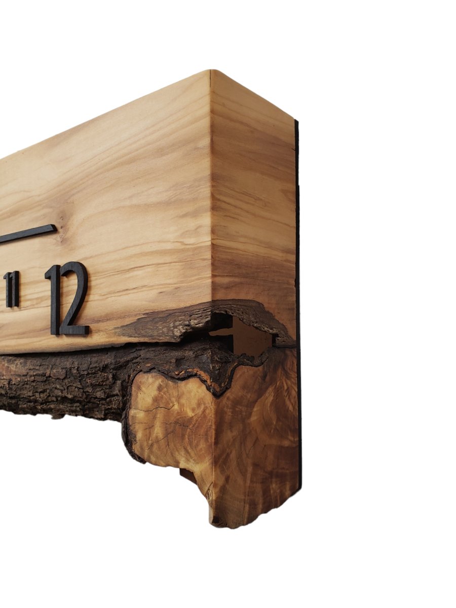 Life:5 - foot Olivewood/Wenge - Linear Clockworks