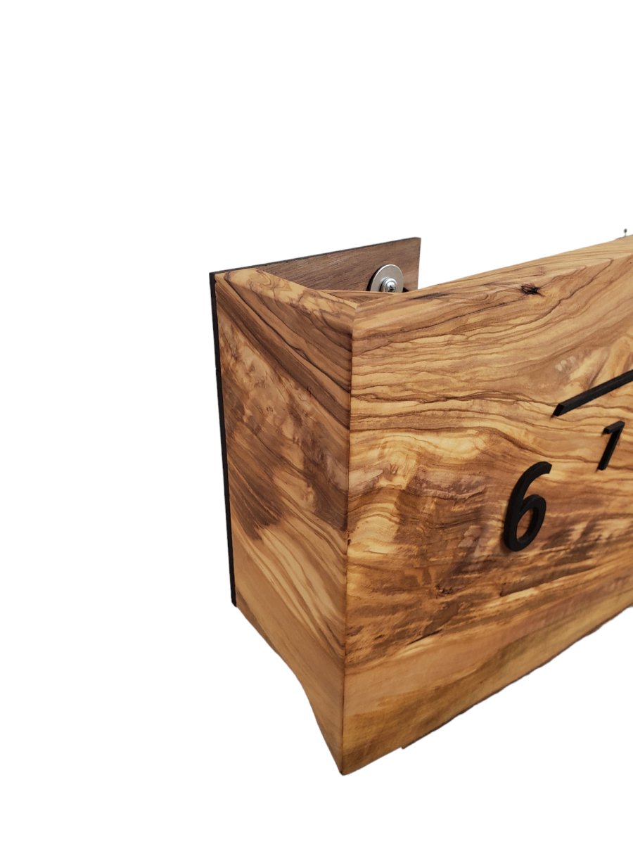 Life:5 - foot Olivewood/Wenge - Linear Clockworks