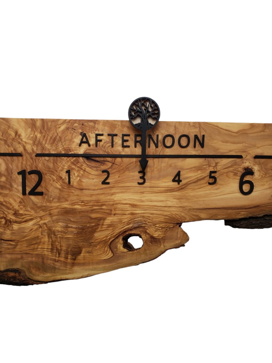 Life:5 - foot Olivewood/Wenge - Linear Clockworks