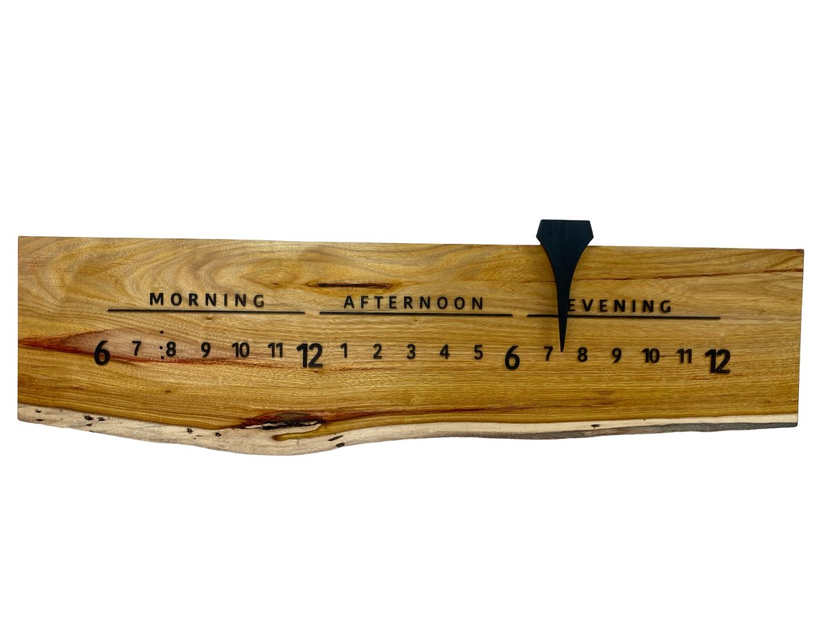 Marguerite: 3 - foot Canarywood/Walnut - Linear Clockworks