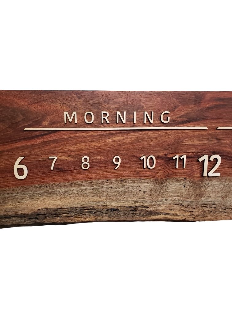 Merida: 3 - foot Chechen/Maple - Linear Clockworks